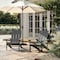 Flash Furniture Charlestown Adirondack Chair, Grey Wood, Gray Seat, Wood Back, 29.5 W 35 H JJ-C14501-LTG-GG - alternate 4